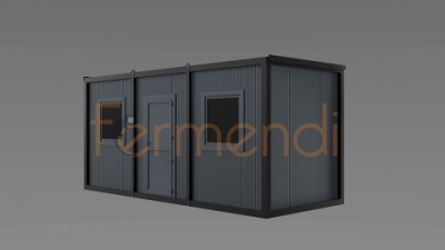 MC02 ANTHRAZIT WOHNCONTAINER