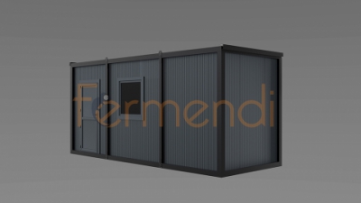 MC07 ANTHRAZIT WOHNCONTAINER