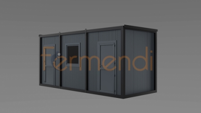 MC05 ANTHRAZIT WOHNCONTAINER