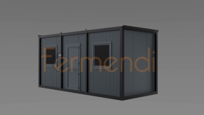 MC01 ANTHRAZIT WOHNCONTAINER