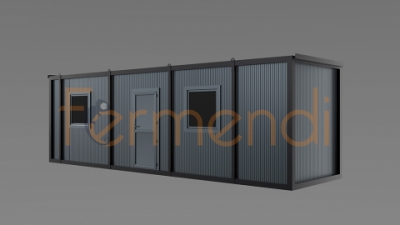 LC10 ANTHRAZIT WOHNCONTAINER