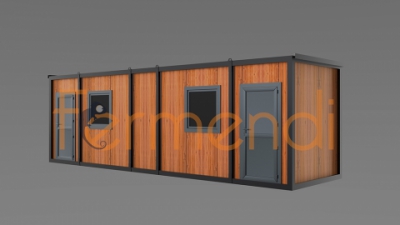 LC12 HOLZ WOHNCONTAINER