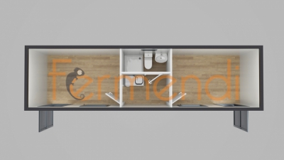 LC12 HOLZ WOHNCONTAINER