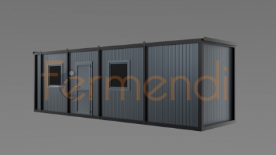 LC04 ANTHRAZIT WOHNCONTAINER