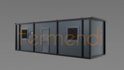 LC08 ANTHRAZIT WOHNCONTAINER