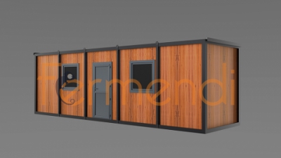 LC06 HOLZ WOHNCONTAINER