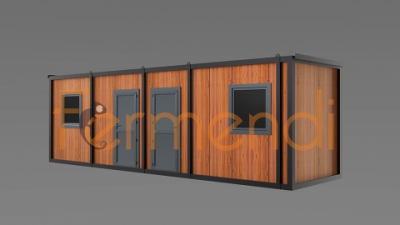 LC02 HOLZ WOHNCONTAINER