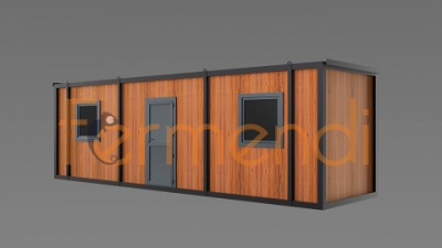 LC07 HOLZ WOHNCONTAINER