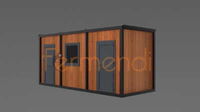 MC10 HOLZ WOHNCONTAINER