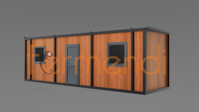 LC09 HOLZ WOHNCONTAINER