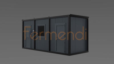 MC10 ANTHRAZIT WOHNCONTAINER