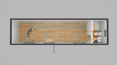 LC04 HOLZ WOHNCONTAINER