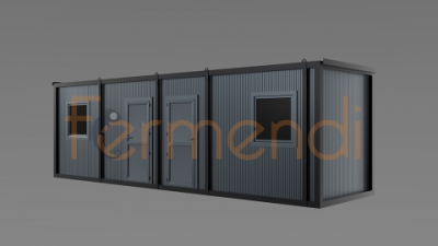 LC02 ANTHRAZIT WOHNCONTAINER