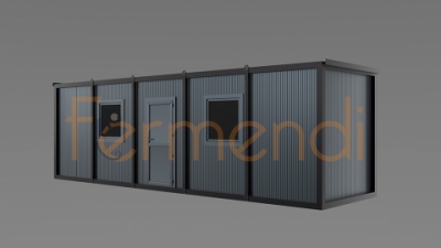 LC06 ANTHRAZIT WOHNCONTAINER