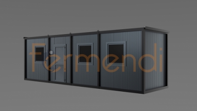 LC01 ANTHRAZIT WOHNCONTAINER