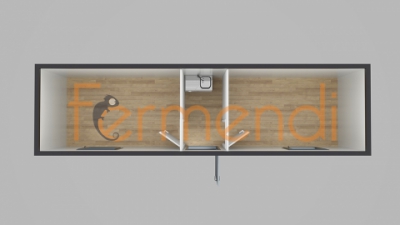 LC05 HOLZ WOHNCONTAINER