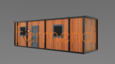 LC03 HOLZ WOHNCONTAINER